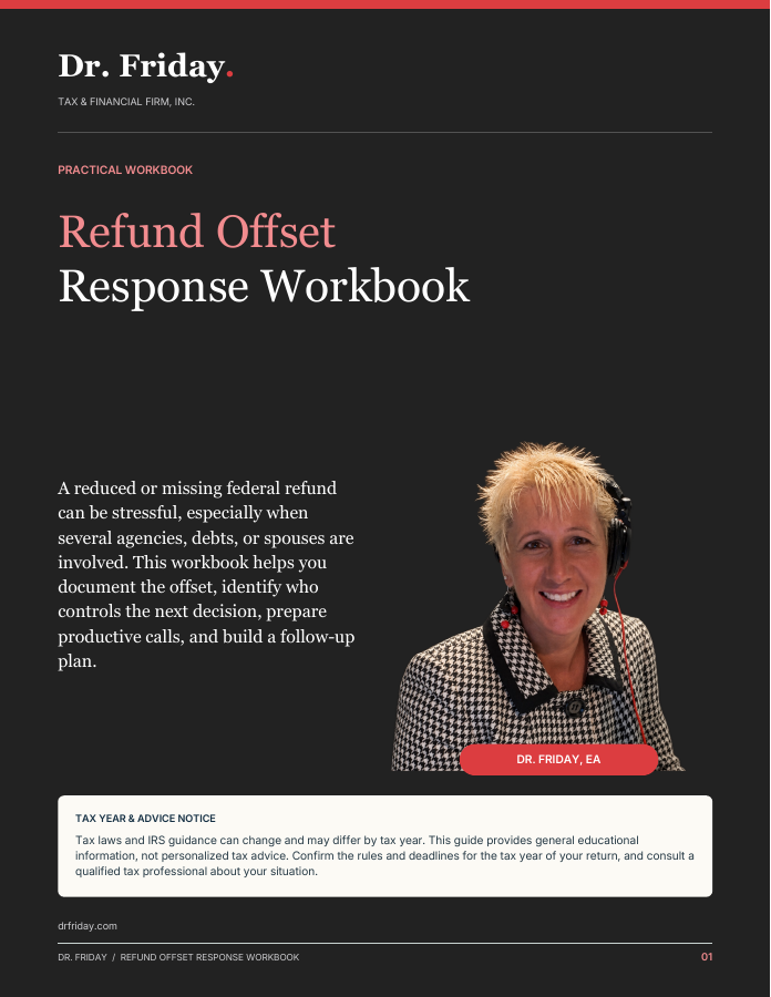 Refund Offset Response Workbook cover